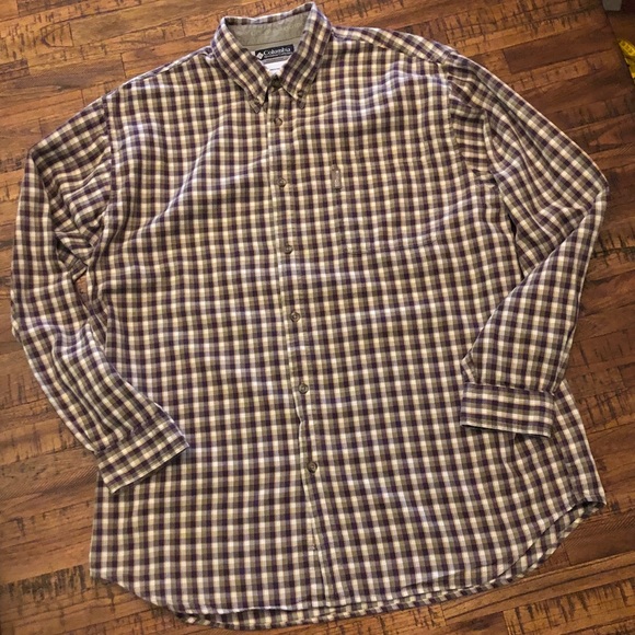 Columbia Other - Mens Columbia XCO Plaid Long Sleeve Shirt